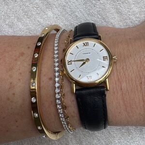 COACH Vintage Gold Round Watch